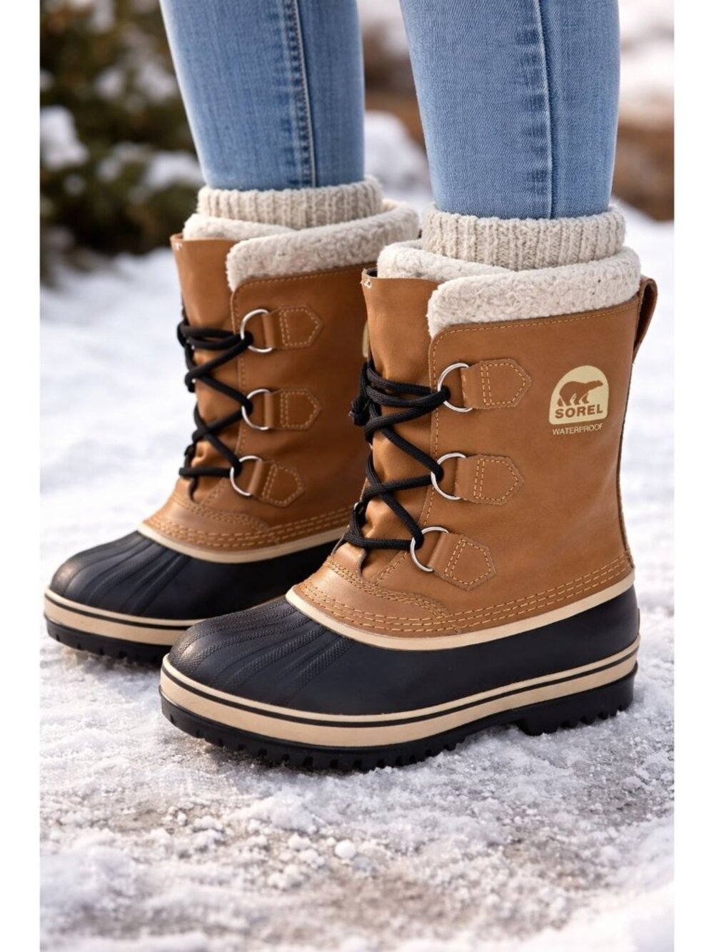 Sorel Yoot Pac Duck Waterproof Winter Boots Size 5 Outer Wear Snow Everyday Wear